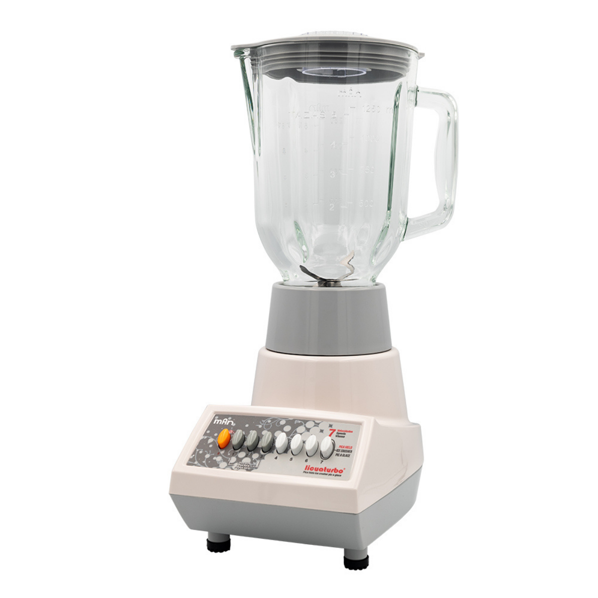 Licuadora MAN LPV-507 750W vista frontal - INDUSTRIAS MAN Guatemala